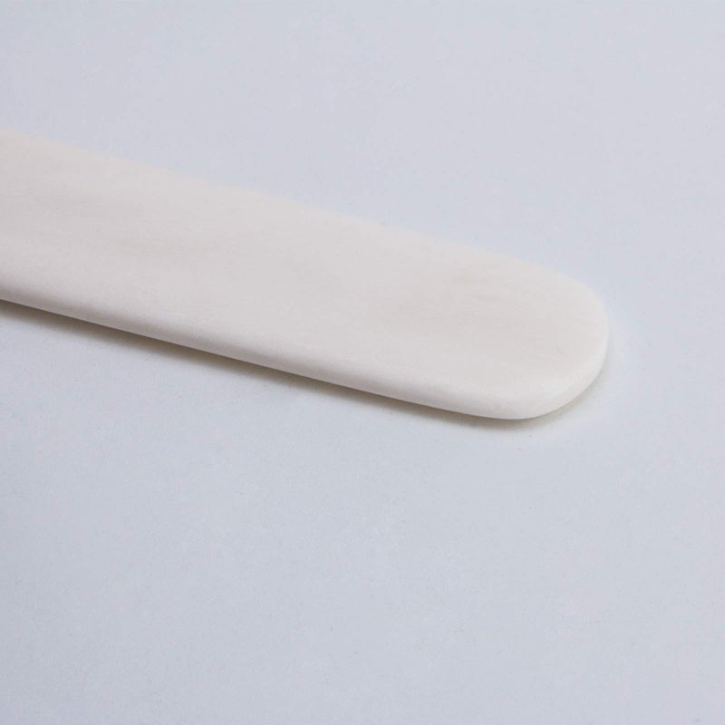 VENCINK 8 inch Genuine Bone Folder Natural Origami Paper Creaser Scoring Folding Tool for Leather Cards DIY Handmade Bookbinding Burnishing Shaping Creasing (100% Real Cattle Bone) - Image 5